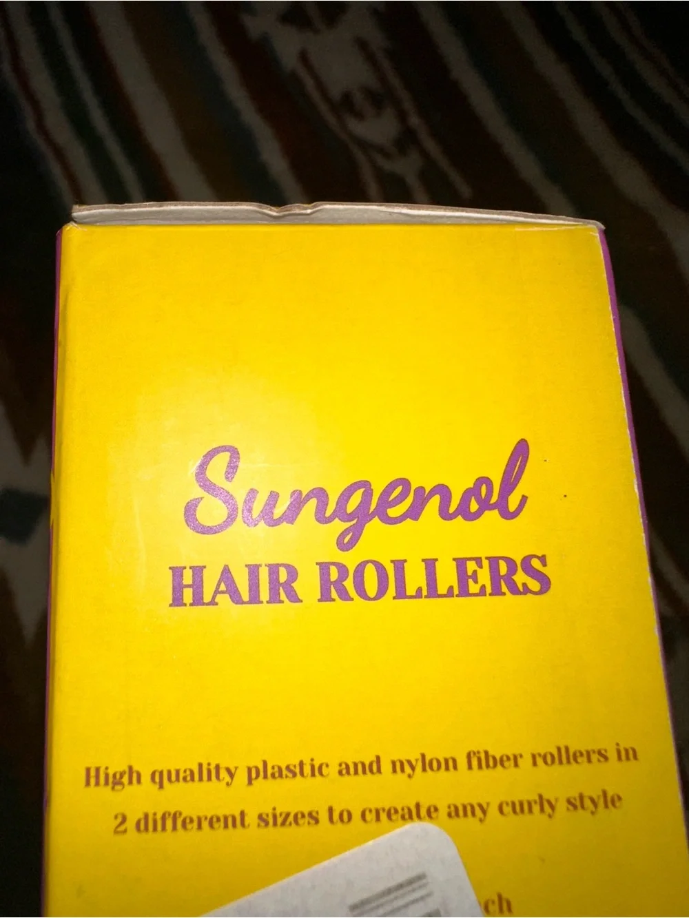 Pink Hair Rollers - 12 pcs